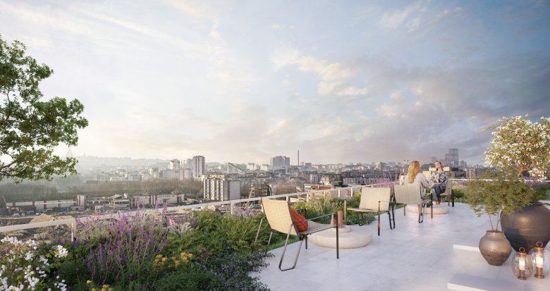 Achat / Vente immobilier neuf Saint-Denis à 10 min à pied du RER D Stade de France (93200) - Réf. 8946