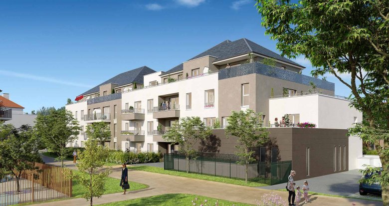 Achat / Vente immobilier neuf Saint-Fargeau-Ponthierry à 8km de Melun (77310) - Réf. 9620