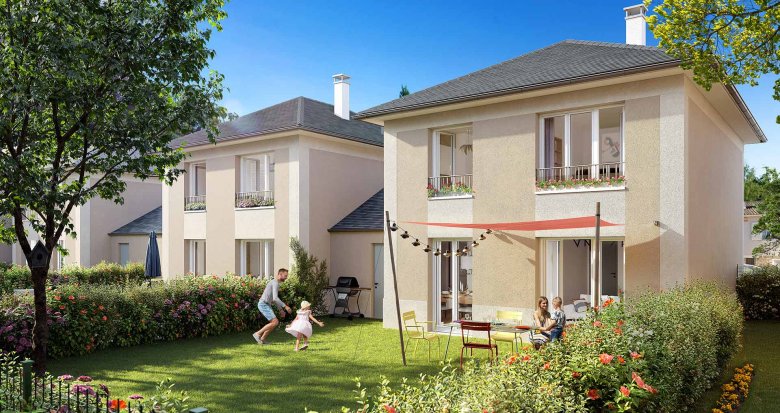 Achat / Vente immobilier neuf Saint-Fargeau-Ponthierry à 8km de Melun (77310) - Réf. 9620