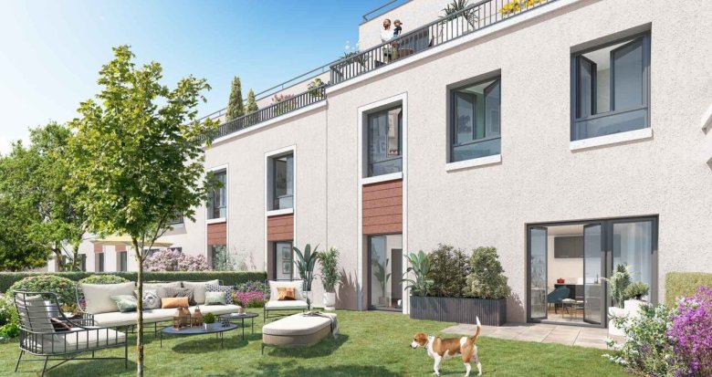 Achat / Vente immobilier neuf Sarcelles à 3 min à pied de la gare Saint Brice (95200) - Réf. 9048