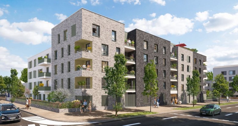 Achat / Vente immobilier neuf Stains à 250m du parc départemental Georges-Valbon (93240) - Réf. 8961