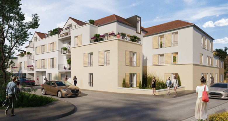 Achat / Vente immobilier neuf Vernouillet quartier historique à 15 min à pied du Transilien J (78540) - Réf. 11894