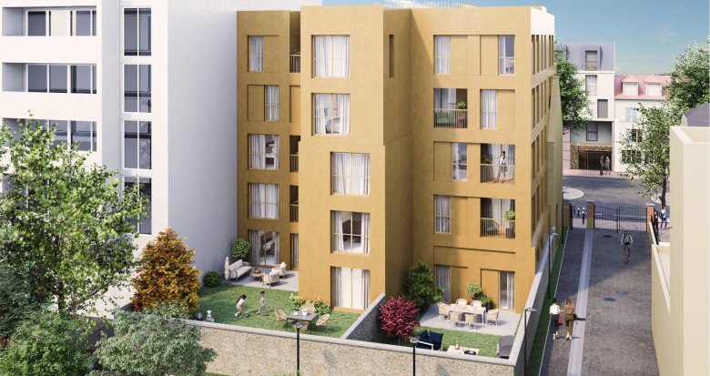 Achat / Vente immobilier neuf Villejuif à 5 minutes à pied du métro 7 (94800) - Réf. 10928