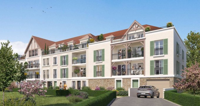 Achat / Vente immobilier neuf La Queue-en-Brie 5 min à vélo de la Forêt domaniale de Notre Dame (94510) - Réf. 9007